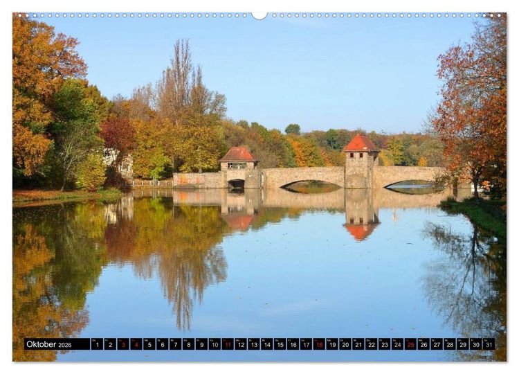Produktbild: Reise durch Leipzig (hochwertiger Premium Wandkalender 2026 DIN A2 quer), Kunstdruck in Hochglanz