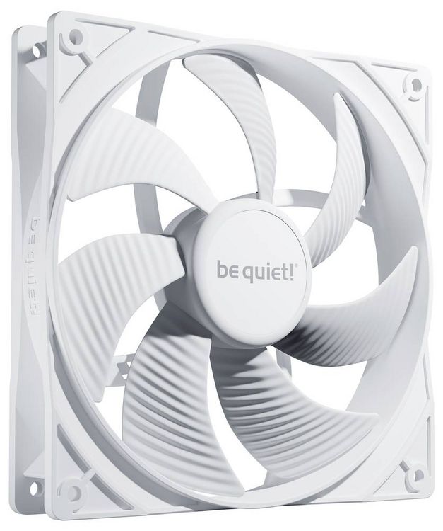 Produktbild: BeQuiet PURE WINGS 3 White 140mm PWM PC-Geh&auml;use-L&uuml;fter Wei&szlig; (B x H x T) 140 x 25 x 140mm
