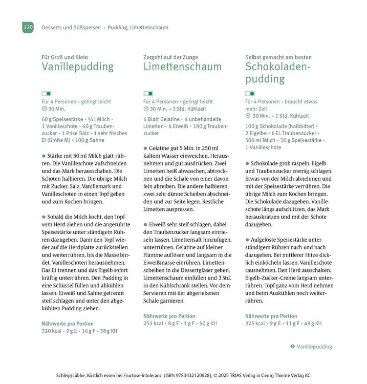 Produktbild: K&ouml;stlich essen Fructoseintoleranz
