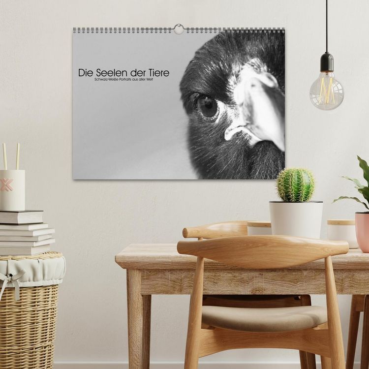 Produktbild: Die Seelen der wilden Tiere (Wandkalender 2026 DIN A3 quer), CALVENDO Monatskalender