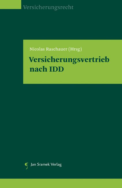 Produktbild: Versicherungsvertrieb nach IDD