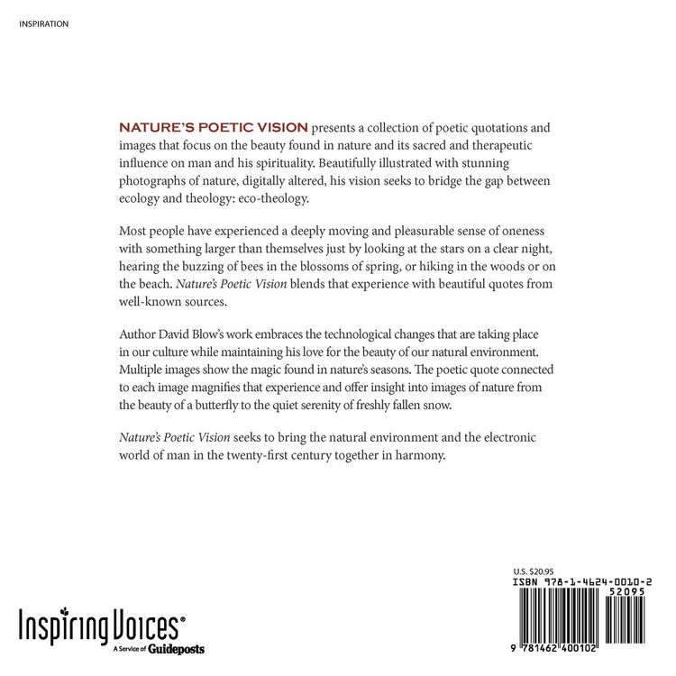 Produktbild: Nature's Poetic Vision