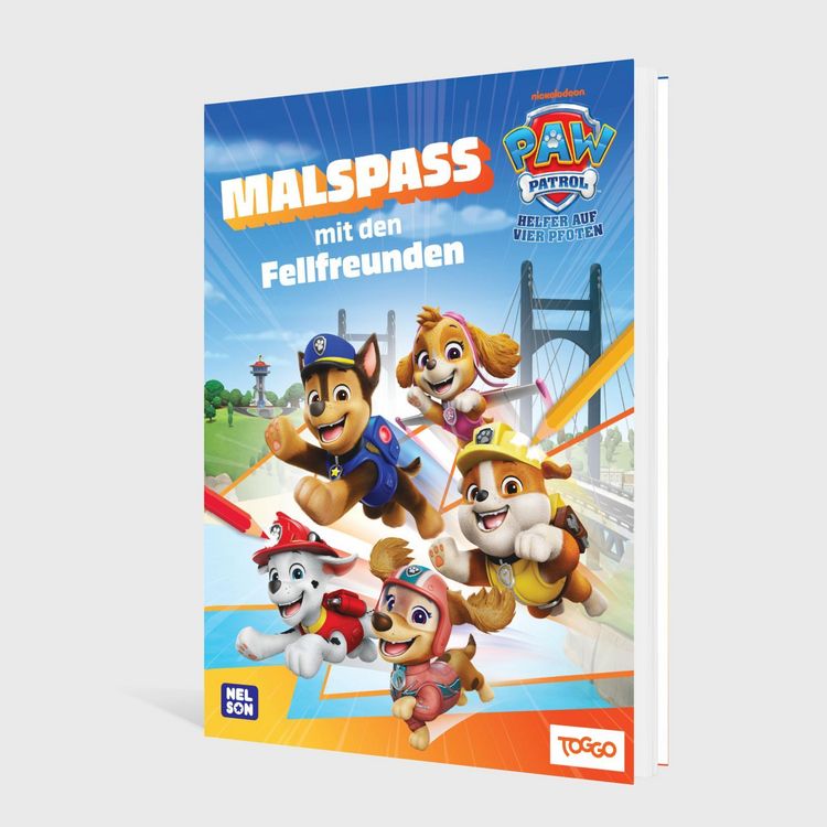 Produktbild: PAW Patrol Kindergartenheft: Malspa&szlig; mit den Fellfreunden