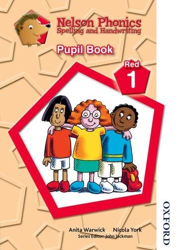 Produktbild: Nelson Phonics Spelling and Handwriting Pupil Book Red 1