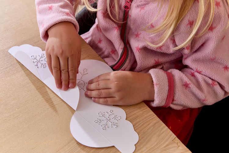 Produktbild: Bastelset - Erstes Prickeln Schneemann