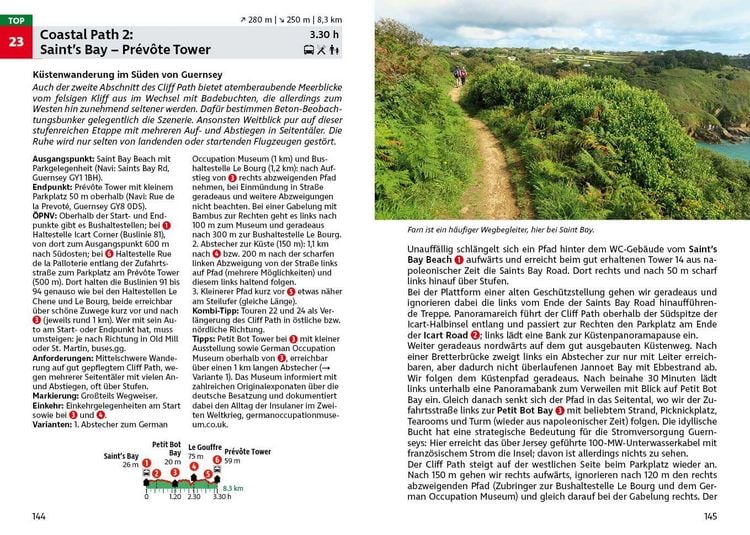 Produktbild: ROTHER Wanderf&uuml;hrer Kanalinseln &ndash; Jersey, Guernsey, Herm, Sark und Alderney