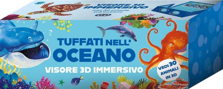 Produktbild: Tuffati nell'oceano. Scopri i libri scatola che diventano visori 3D super immersivi!