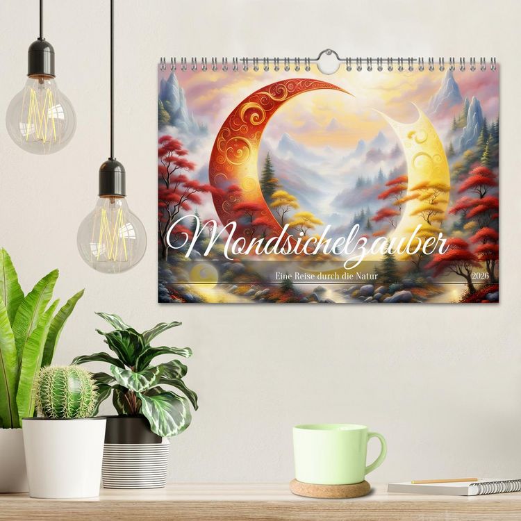 Produktbild: Mondsichelzauber Eine Reise durch die Natur (Wandkalender 2026 DIN A4 quer), CALVENDO Monatskalender