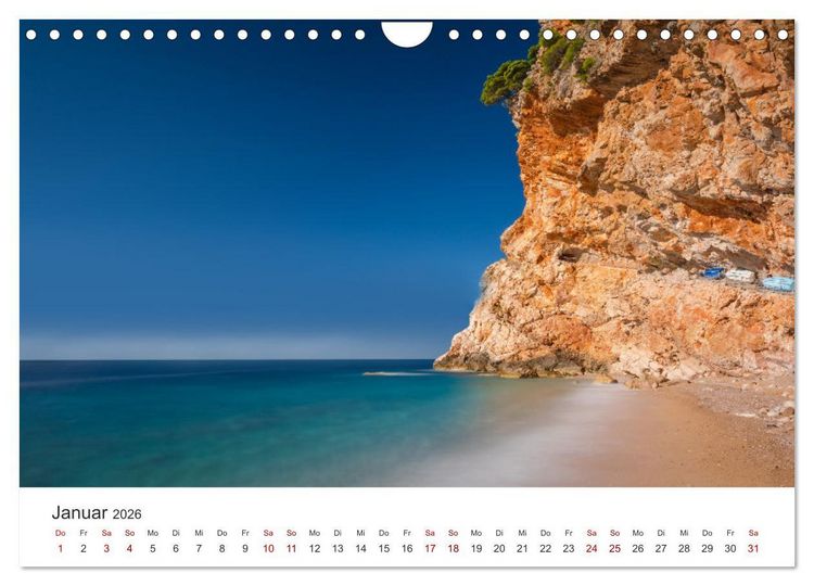 Produktbild: Wo die Wellen tanzen (Wandkalender 2026 DIN A4 quer), CALVENDO Monatskalender