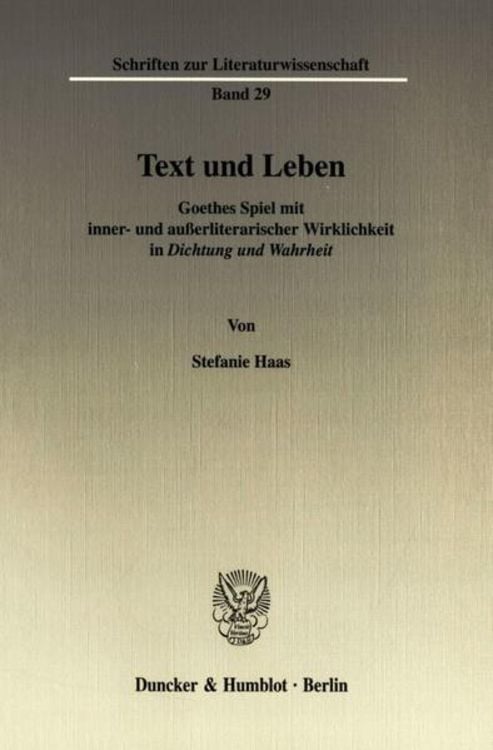 Produktbild: Text und Leben.