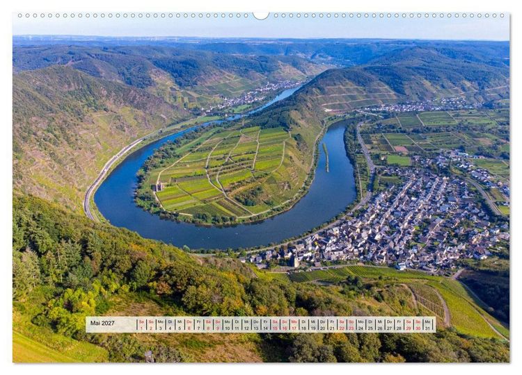 Produktbild: Unterwegs entlang der Mosel (hochwertiger Premium Wandkalender 2027 DIN A2 quer), Kunstdruck in Hochglanz
