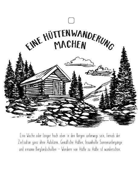 Produktbild: Bucket List f&uuml;r Wanderer