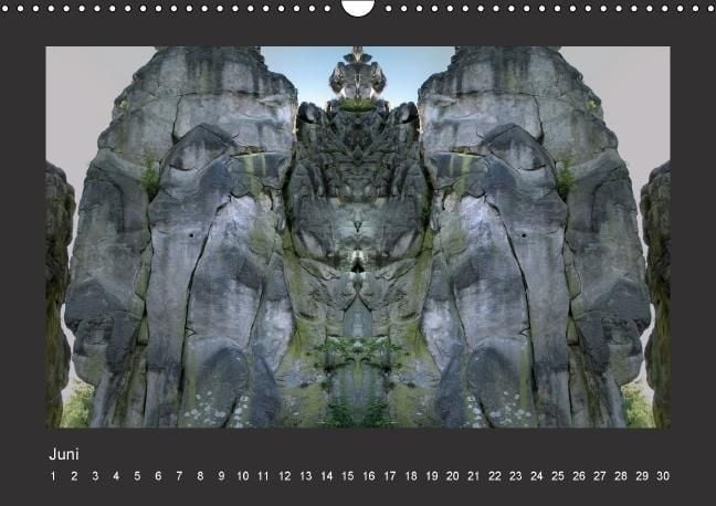 Produktbild: Spiegelwelten - die Externsteine (Wandkalender immerw&auml;hrend DIN A3 quer)