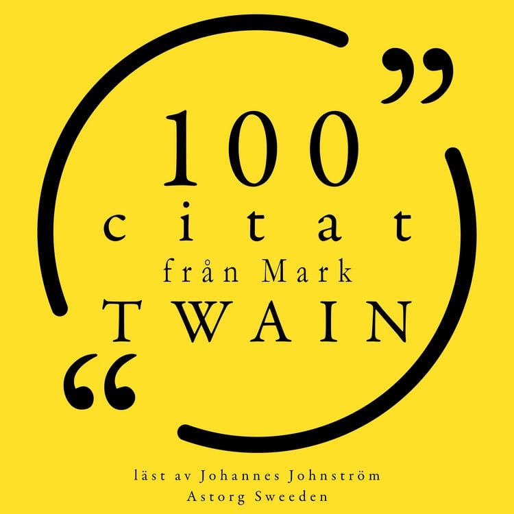 Produktbild: 100 citat fr&aring;n Mark Twain