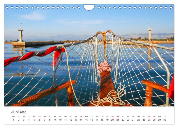 Produktbild: Flussfahrt in Manavgat (Wandkalender 2026 DIN A4 quer), CALVENDO Monatskalender