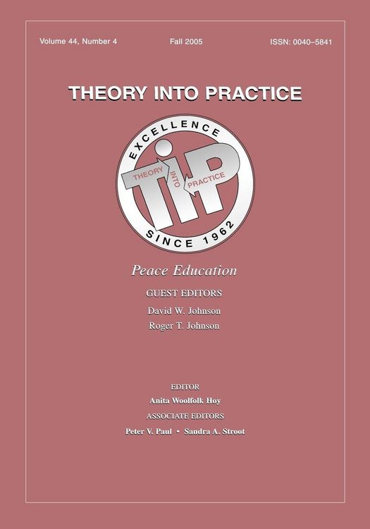 Produktbild: Peace Education Tip V44#4