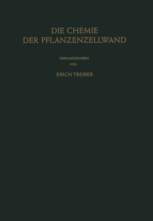 Produktbild: Die Chemie der Pflanzenzellwand