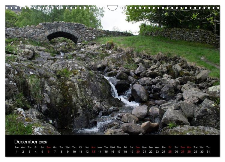 Produktbild: The English Lake District (Wall Calendar 2026 DIN A3 landscape), CALVENDO 12 Month Wall Calendar