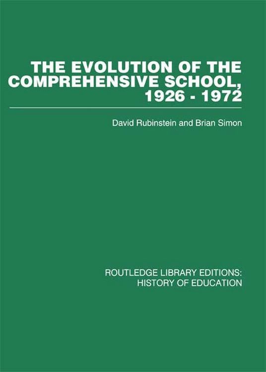Produktbild: The Evolution of the Comprehensive School