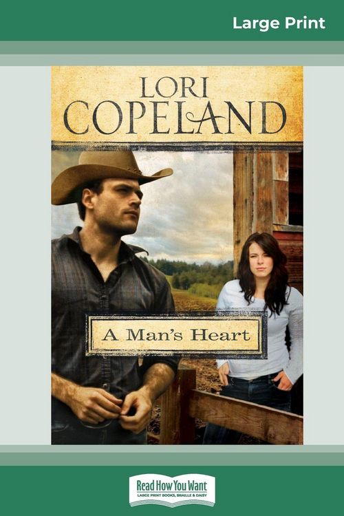 Produktbild: A Man's Heart (16pt Large Print Edition)