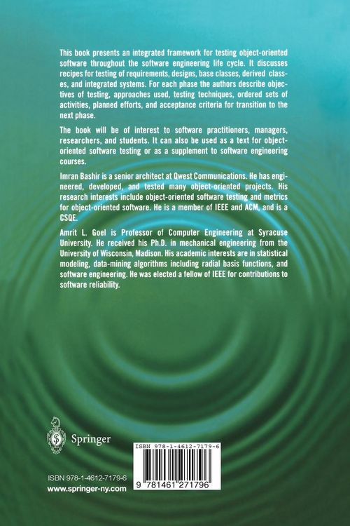 Produktbild: Testing Object-Oriented Software