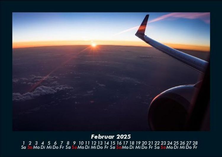 Produktbild: Flugzeuge 2025 Fotokalender DIN A5
