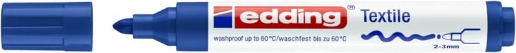 Produktbild: EDDING&reg; Textil Marker 4500, blau