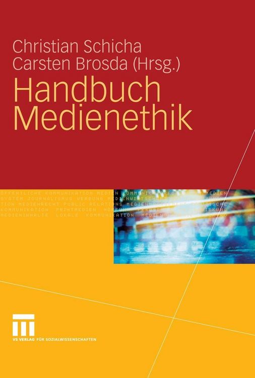 Produktbild: Handbuch Medienethik