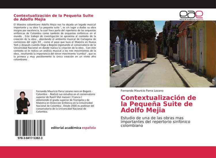 Produktbild: Contextualizaci&oacute;n de la Peque&ntilde;a Suite de Adolfo Mejia