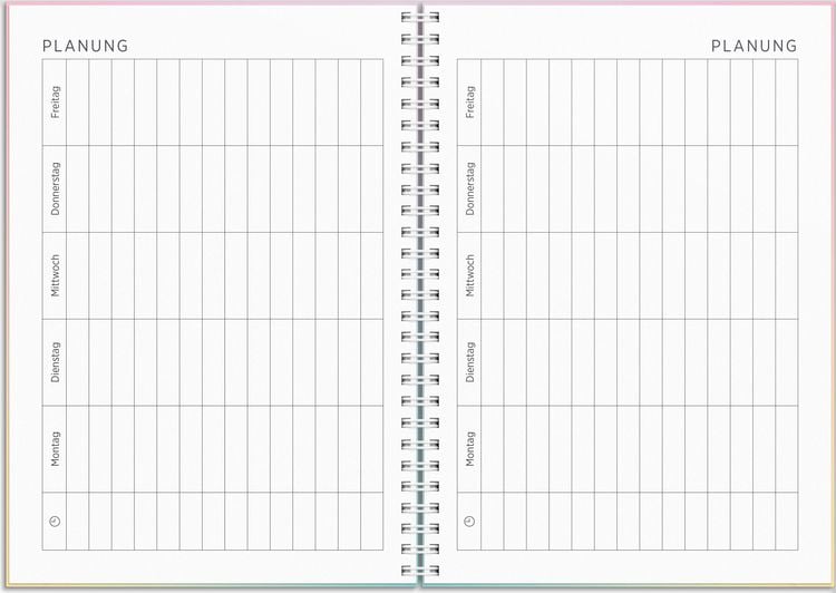 Produktbild: Kalender 26/27 Senator A5 Regenbogen