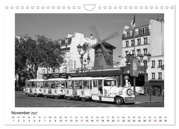 Produktbild: Paris vive la m&eacute;tropole (Wandkalender 2027 DIN A4 quer), CALVENDO Monatskalender