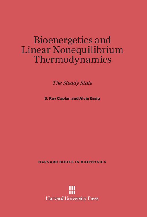 Produktbild: Bioenergetics and Linear Nonequilibrium Thermodynamics