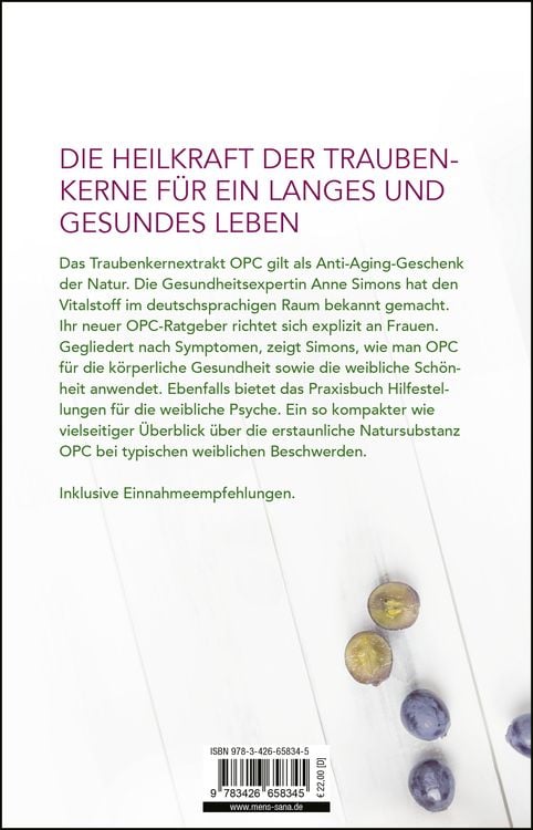 Frauen leben länger mit OPC