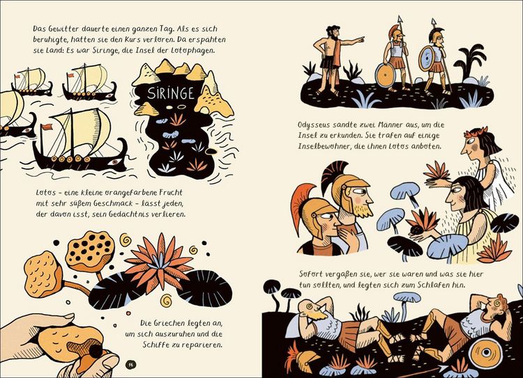 Produktbild: Die Odyssee. Graphic Novel