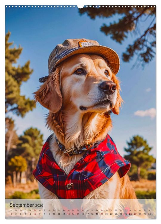 Produktbild: Hot Dogs - Fashion Victims (hochwertiger Premium Wandkalender 2026 DIN A2 hoch), Kunstdruck in Hochglanz