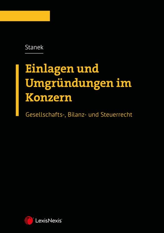 Produktbild: Einlagen und Umgründungen im Konzern