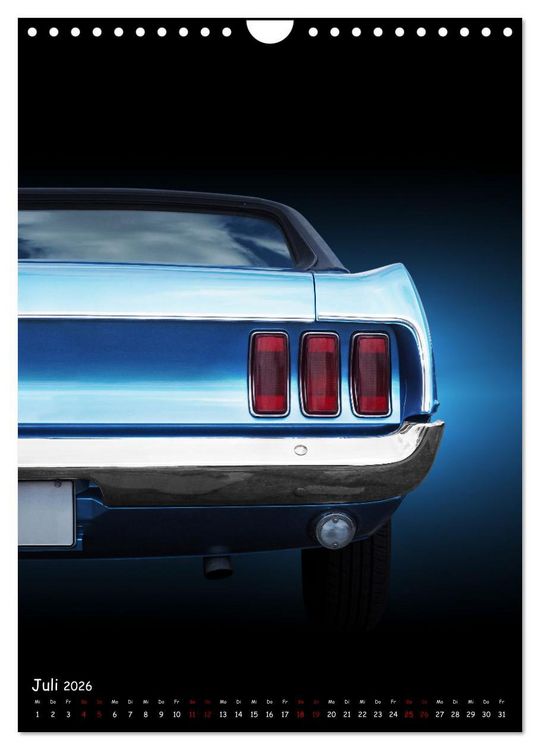 Produktbild: Amerikanische Autos 1950er bis 1980er Favoriten (Wandkalender 2026 DIN A4 hoch), CALVENDO Monatskalender