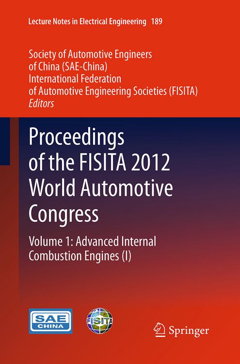 Produktbild: Proceedings of the FISITA 2012 World Automotive Congress