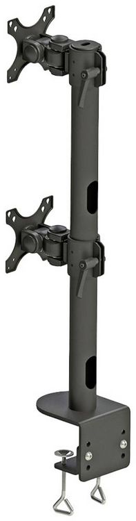Produktbild: Neomounts Monitor-Tischhalterung FPMA-D960DVBLACKPLUS 2 Display(s) 43,2 cm (17") - 124,5 cm (49") Schwarz Schwenkbar, Rotierbar, Neigbar