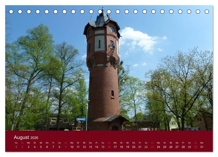 Produktbild: Falkensee - Das Tor zum Havelland (Tischkalender 2026 DIN A5 quer), CALVENDO Monatskalender
