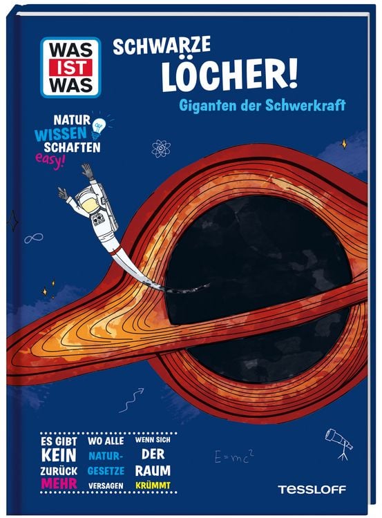 Produktbild: WAS IST WAS Naturwissenschaften easy! Schwarze Löcher! Giganten der Schwerkraft