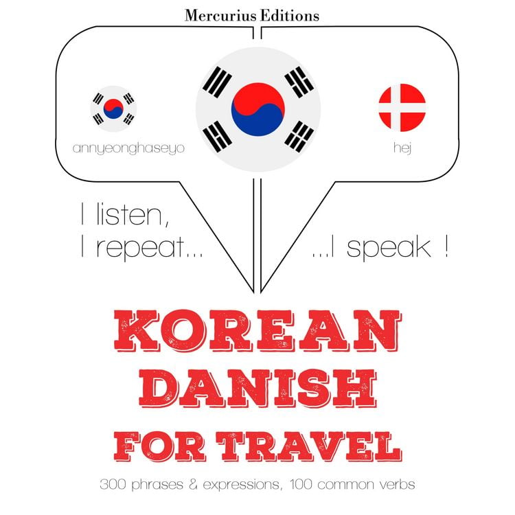 Produktbild: Travel words and phrases in Danish
