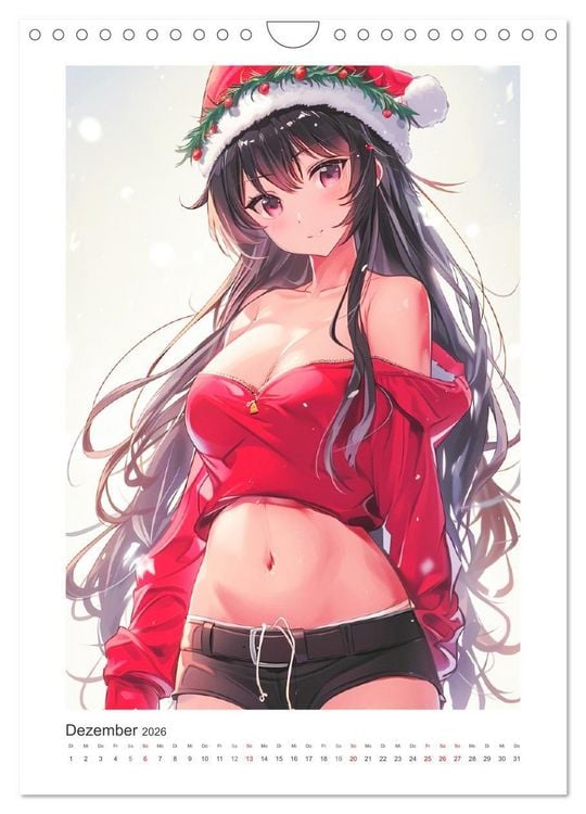 Produktbild: Manga-Girls. Coole Comics mit Ausstrahlungskraft (Wandkalender 2026 DIN A4 hoch), CALVENDO Monatskalender
