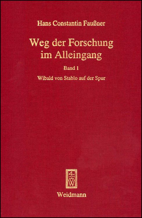 Produktbild: Quellen und Er&ouml;rterungen zu Wibald von Stablo