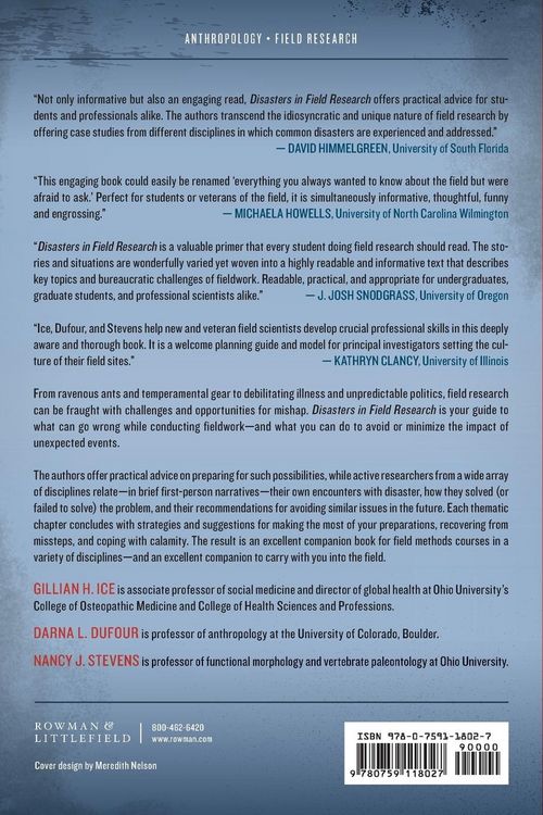 Produktbild: Disasters in Field Research