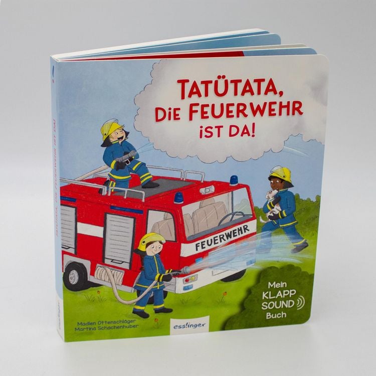 Produktbild: Mein Klapp-Sound-Buch: Tat&uuml;tata, die Feuerwehr ist da!