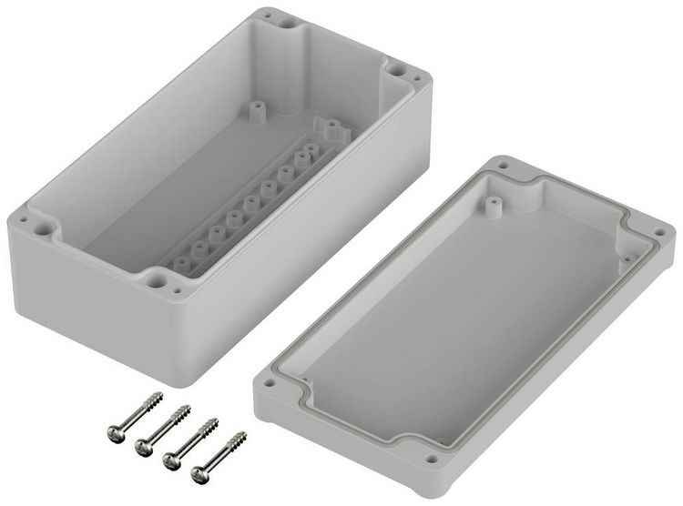 Produktbild: Bopla EUROMAS EM 220 F 62220200 Outdoor-Geh&auml;use 160 x 80 x 57 Polycarbonat Hellgrau 1St.