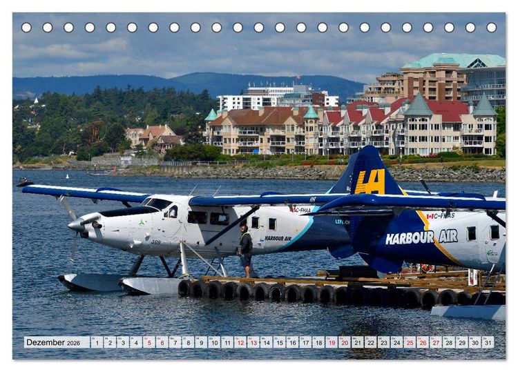 Produktbild: Zauberhaftes Victoria BC (Tischkalender 2026 DIN A5 quer), CALVENDO Monatskalender