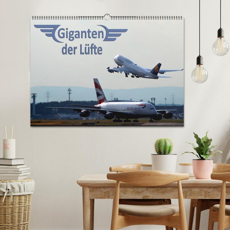 Produktbild: Giganten der L&uuml;fte (Wandkalender 2026 DIN A2 quer), CALVENDO Monatskalender