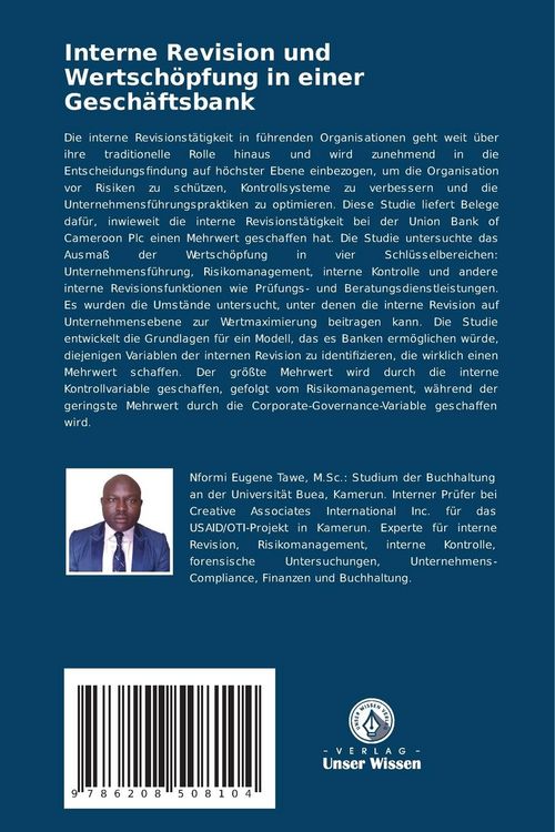 Produktbild: Interne Revision und Wertsch&ouml;pfung in einer Gesch&auml;ftsbank